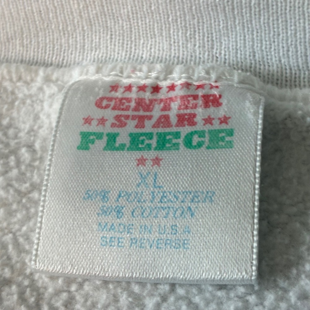 Vintage Cute Nostalgic  Christmas Bears Sweatshirt White XL Made in USA Holiday - Picture 4 of 7
